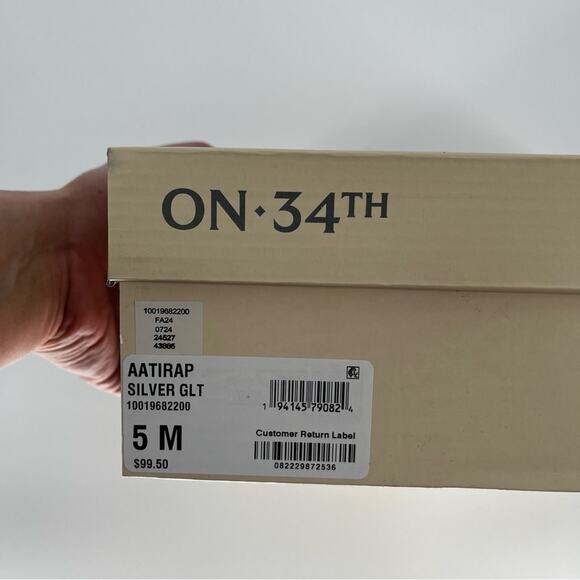 On 34th Aatira Tulip booties silver glitter - 5 - Picture 10 of 10